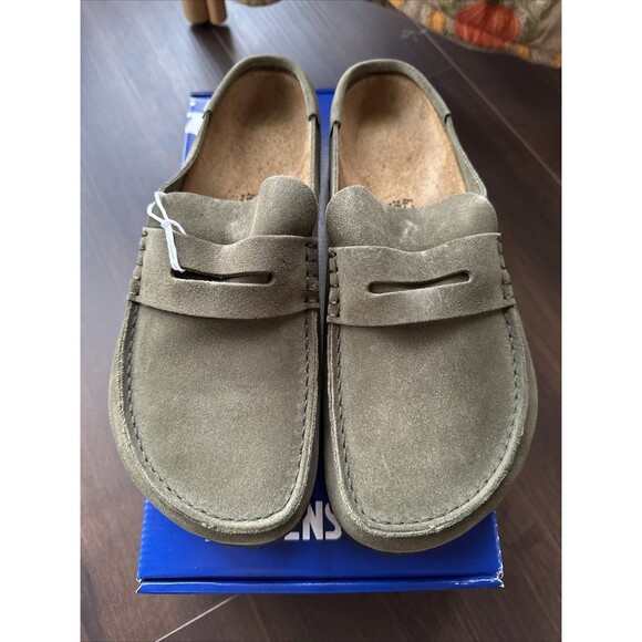 Birkenstock Men’s Naples Wrapped Thyme Slip-on Loafers NWT Sz EU 43 - Picture 3 of 6